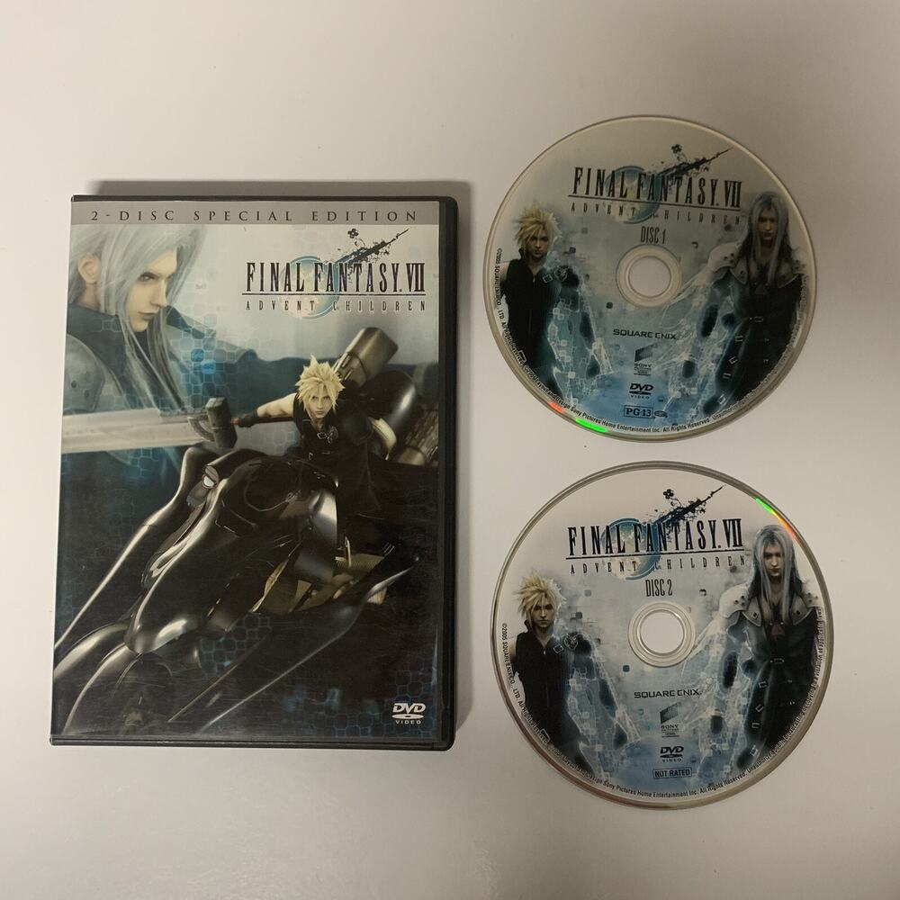 Final Fantasy VII - Advent Children (Two-Disc Special Edition) - DVD - Very Goo